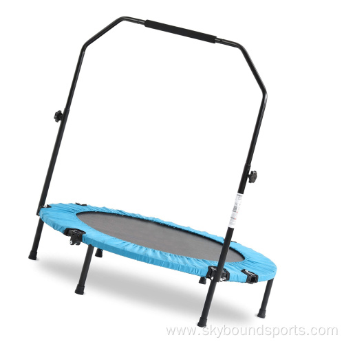 Folding Trampoline Exercise Trampoline with Resistance Bands